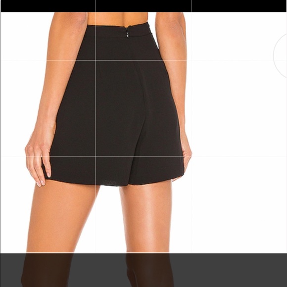 NWT BCBGMAXAZRIA Silk Georgette pleated Short Sz L - Picture 6 of 15